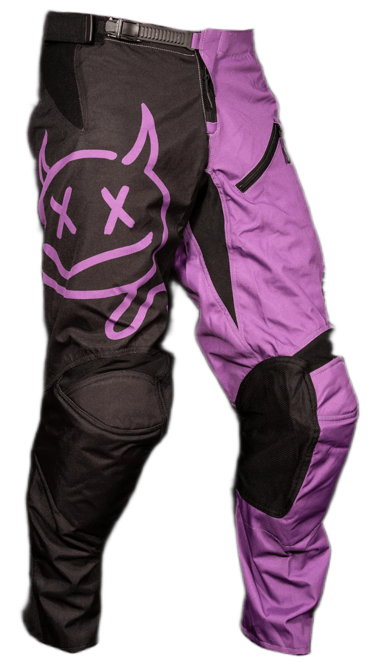 Menace Moto Pant: Purple Devil - Image 4