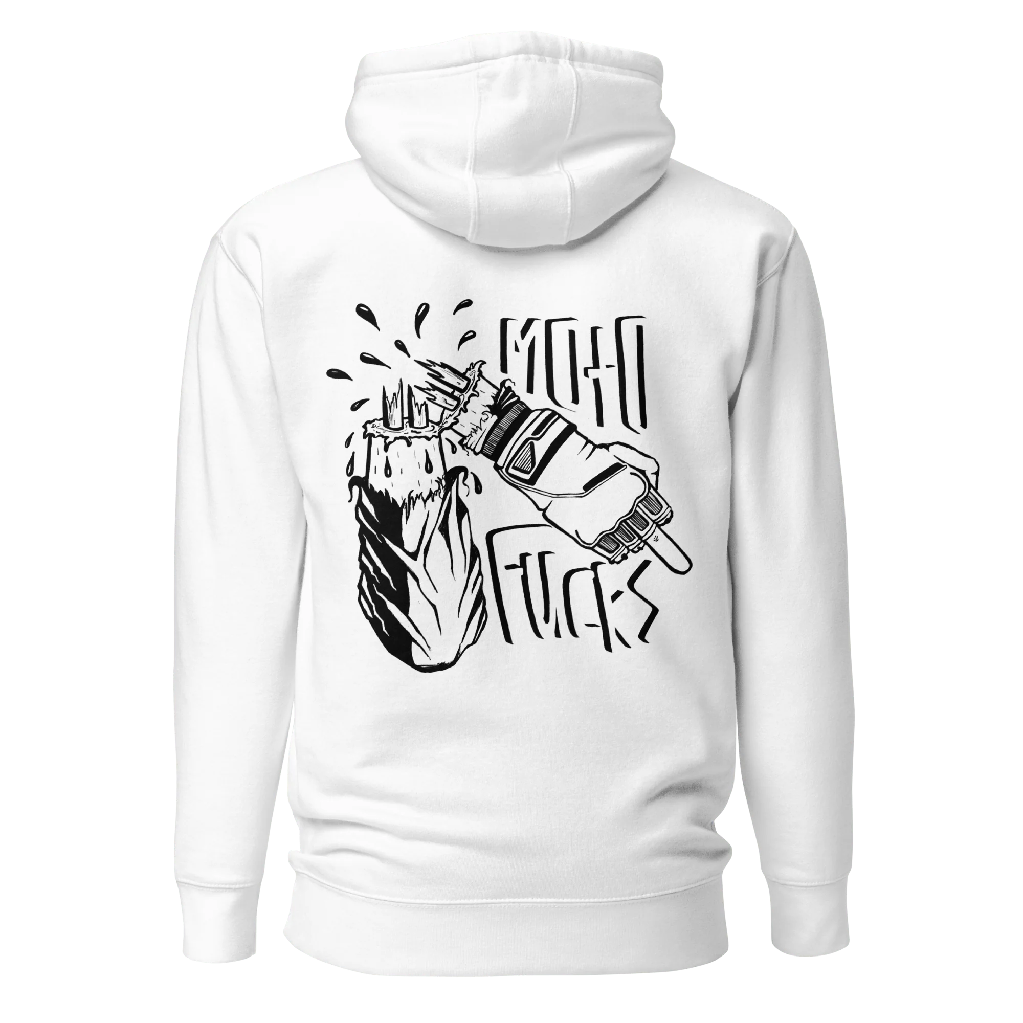 Moto Fucks Hoodie - Carnage - Image 3